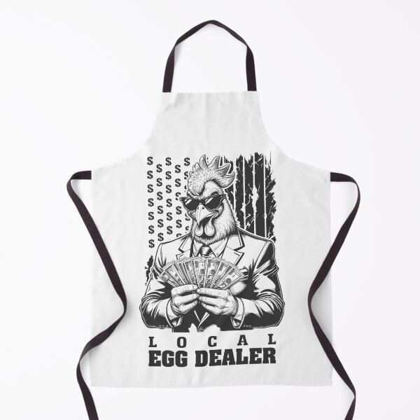 Item preview, Egg Prices Local Egg Dealer Funny Rich Chicken USA Flag designed and sold by GrandeDuc.