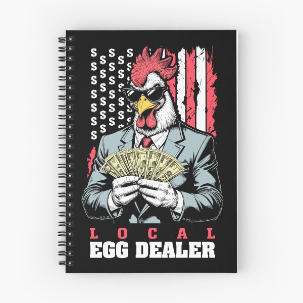 Item preview, Egg Prices Local Egg Dealer Funny Rich Chicken USA Flag designed and sold by GrandeDuc.