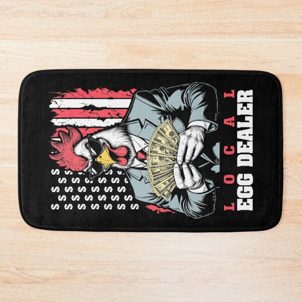 Item preview, Egg Prices Local Egg Dealer Funny Rich Chicken USA Flag designed and sold by GrandeDuc.