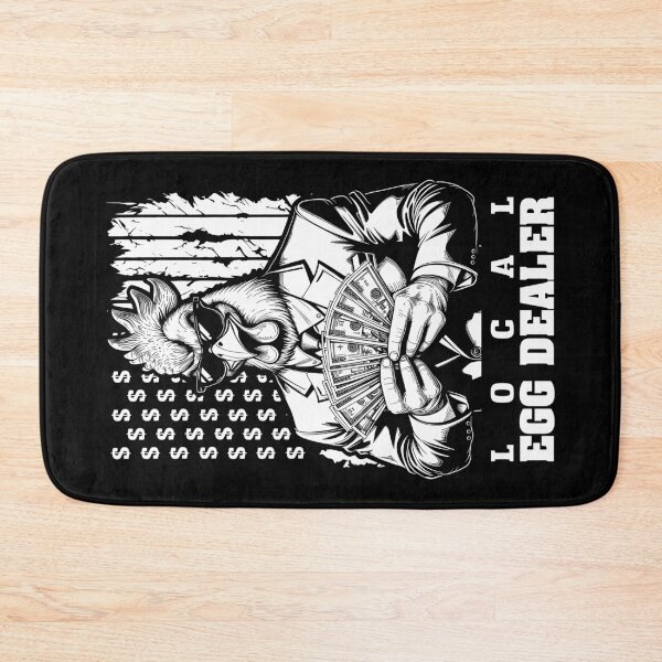 Item preview, Egg Prices Local Egg Dealer Funny Rich Chicken USA Flag designed and sold by GrandeDuc.