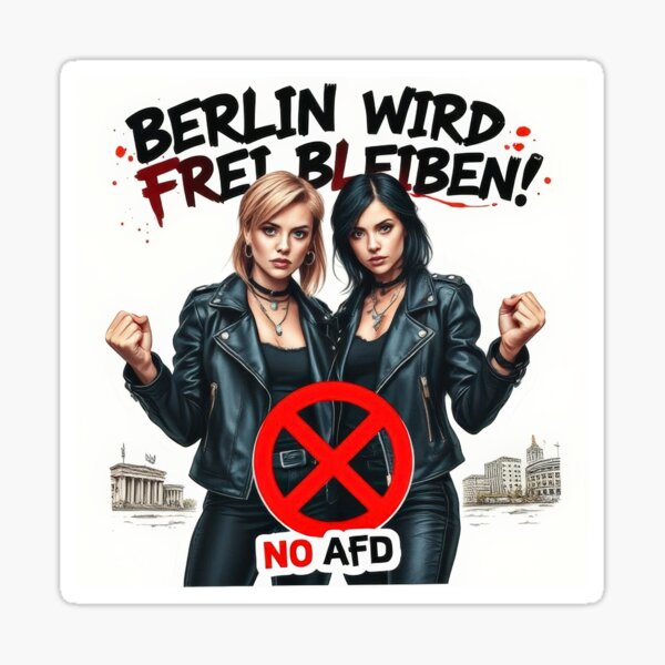 Artikel-Vorschau von BERLIN wird kämpfen und frei bleiben Keine AFD, designt und verkauft von IRON-iNK.