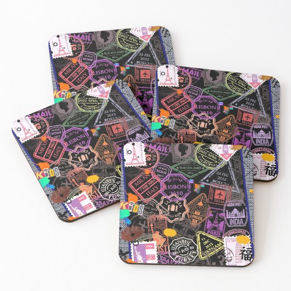 Item preview, Mixed stamps designed and sold by L.L. BcKGrnD M..