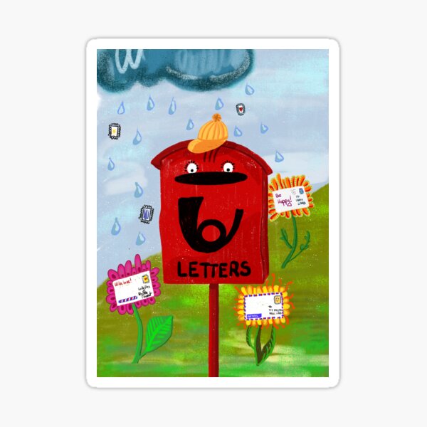 Item preview, Funny mailbox designed and sold by Salomėja Misė.