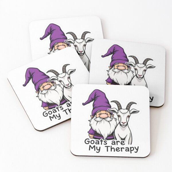 Item preview, Goats Are Therapy designed and sold by SpazticGoat.