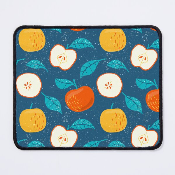 Item preview, Apples with leafs pattern designed and sold by pixel_werk.