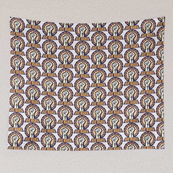 Item preview, Ave Maria (Blue & Yellow Design) designed and sold by Loreto Studio.