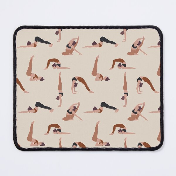 Item preview, Fitness pilates yoga. Mom on training yoga poses at home workout designed and sold by Milatoo.