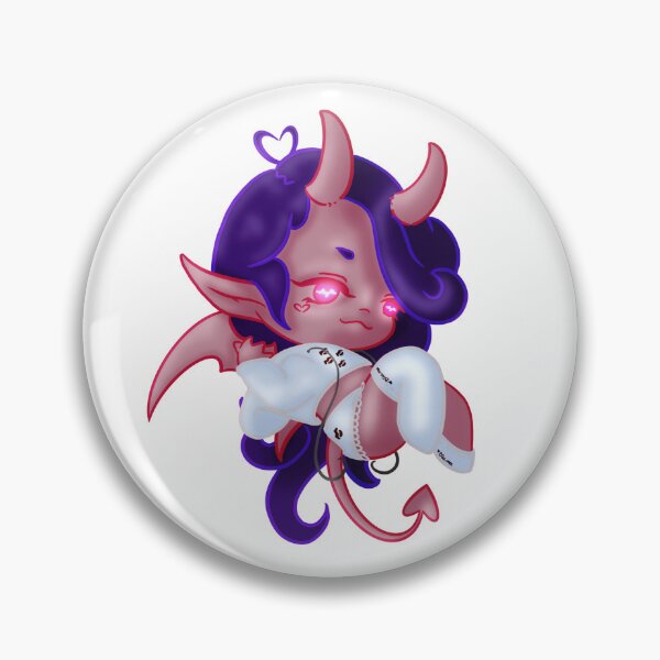 Item preview, Valentines devil girl chibi designed and sold by LCR-ART.