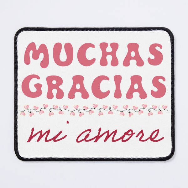 Item preview, Muchas Gracias Mi Amore designed and sold by gsilverveilb.