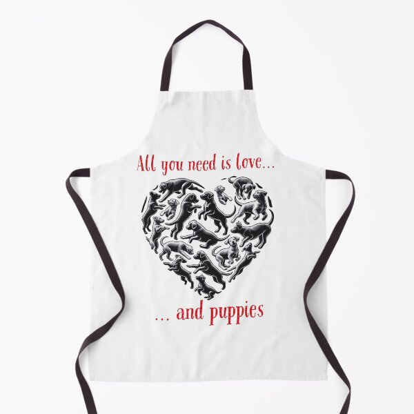 Item preview, Valentines Puppy Heart All You Need is Puppies designed and sold by The Art of Kkatarynka.