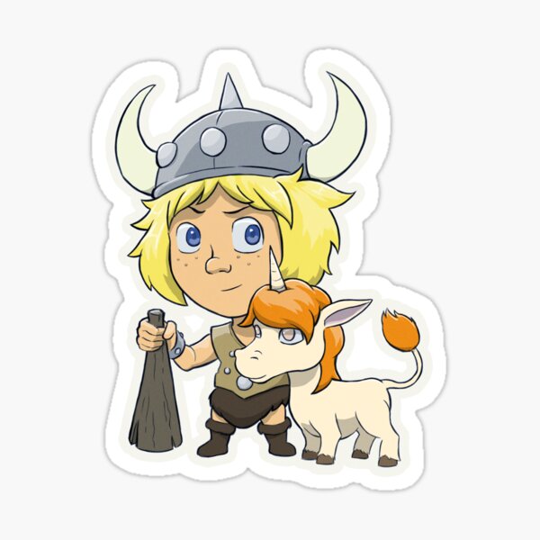Bobby the Barbarian Sticker