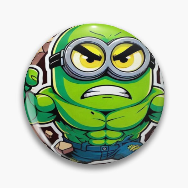 Item preview, Angry Green Minion Sticker Falcon-Frequency Drop-Amalgamation Reloaded designed and sold by Imaginarium of Chaos falcon88 .