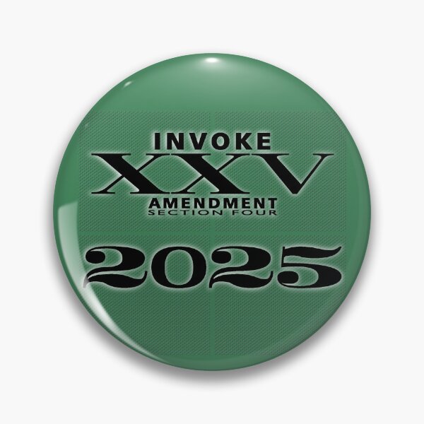 Item preview, INVOKE 25th Amendment 2025 designed and sold by dennis-gaylor.