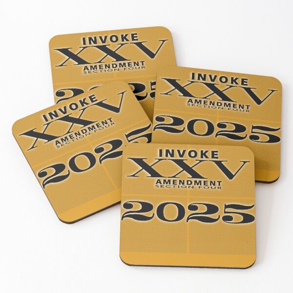 Item preview, INVOKE 25th Amendment 2025 designed and sold by dennis-gaylor.