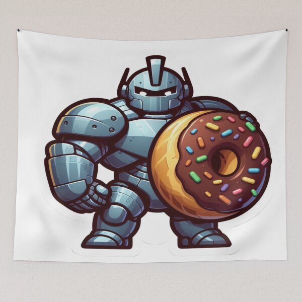 Item preview, Iron Donut Hero Sticker Falcon-Frequency Drop-Amalgamation Reloaded designed and sold by Imaginarium of Chaos falcon88 .