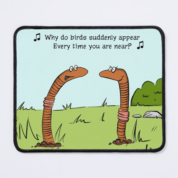 Item preview, 'Why do birds suddenly appear...' designed and sold by Dinktoons.