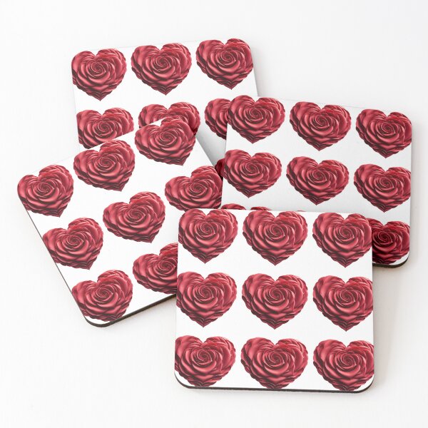 Item preview, Heart-shaped Rose Petals, White / No Background, Small designed and sold by Gaborai.