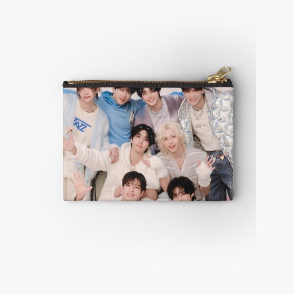 Item preview, SKZ pink poster You make STRAY KIDS stay kpop cute happy ot8 designed and sold by Kpop-Noona.
