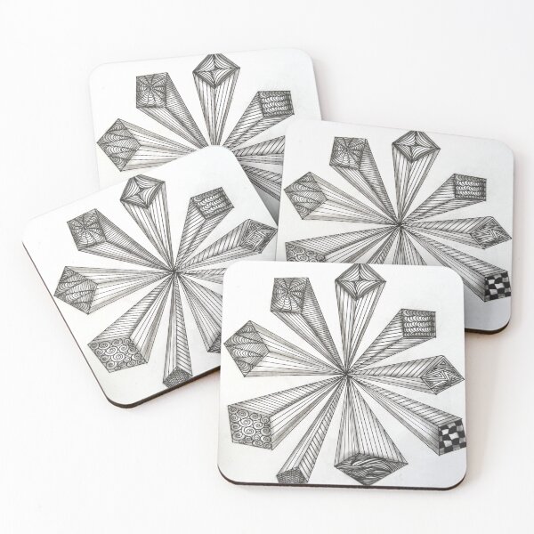 Item preview, 3D Zentangle Art designed and sold by ChalarieArt.