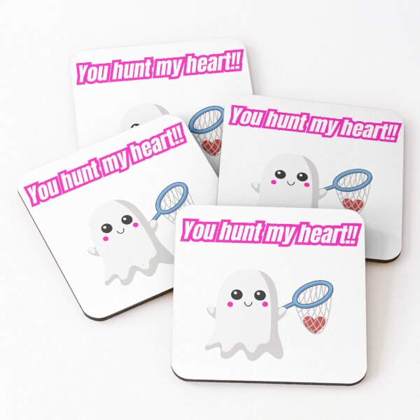Item preview, Ghost You hunt my heart!! sticker for valentines day designed and sold by GrafiWear.