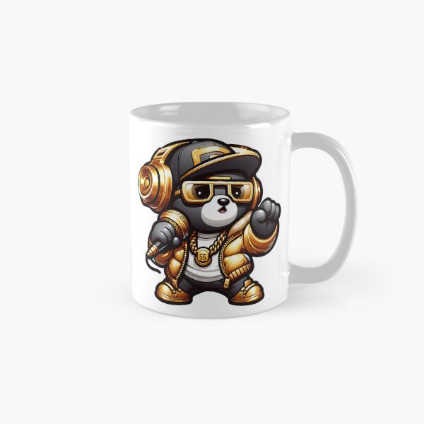 Item preview, Cool Rapper Bear with Gold Chains designed and sold by Kwanbaba21.