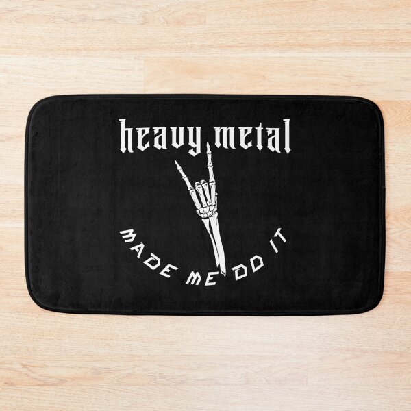 Item preview, Heavy Metal Made Me Do It designed and sold by NordicBadger.