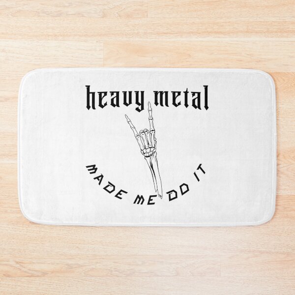 Item preview, Heavy Metal Made Me Do It designed and sold by NordicBadger.