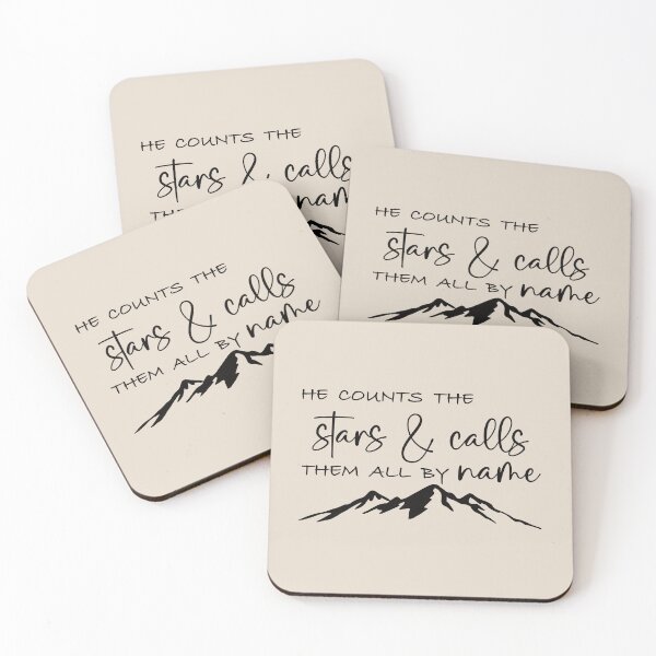 Item preview, He Counts the Stars and Calls them All by Name designed and sold by simplydesignart.