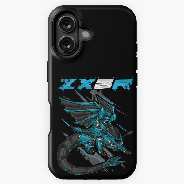 iPhone - Newjacks Kawasaki Ninja ZX-6R 20 black, sl - Kawasaki - Phone Case