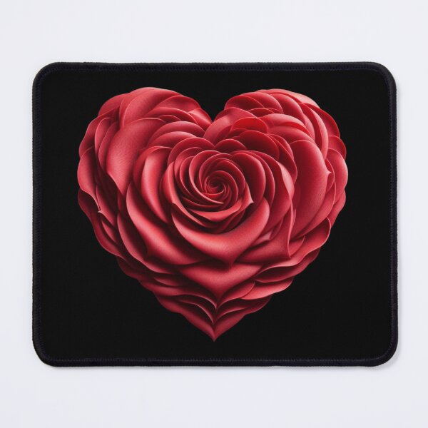 Item preview, Heart-shaped Rose Petals, Black Background, Big designed and sold by Gaborai.
