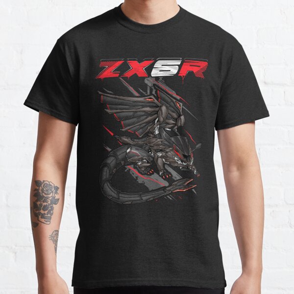Item preview, Kawasaki Ninja ZX-6R 2022-2023 (Metallic Matte Graphenesteel Gray & Metallic Diablo Black) for Motorcycle Riders designed and sold by MotoApparelHub.