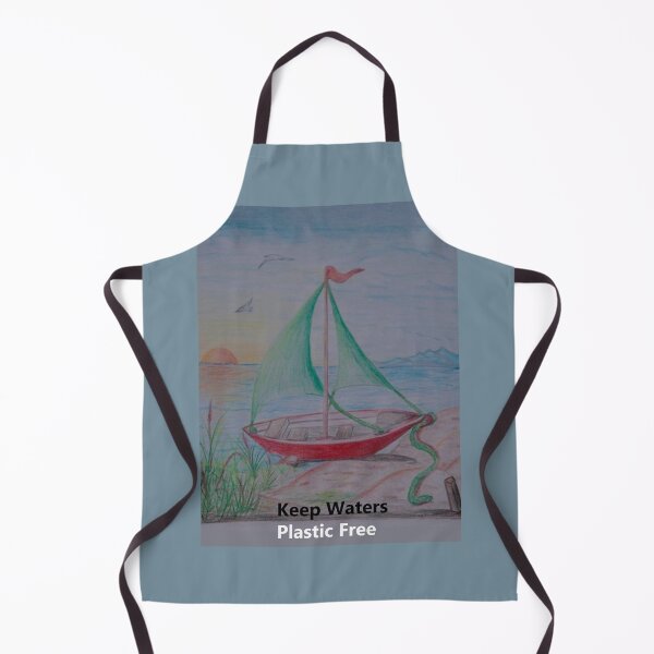 Item preview, Sail Keeping waters plastic free designed and sold by annenambiro.