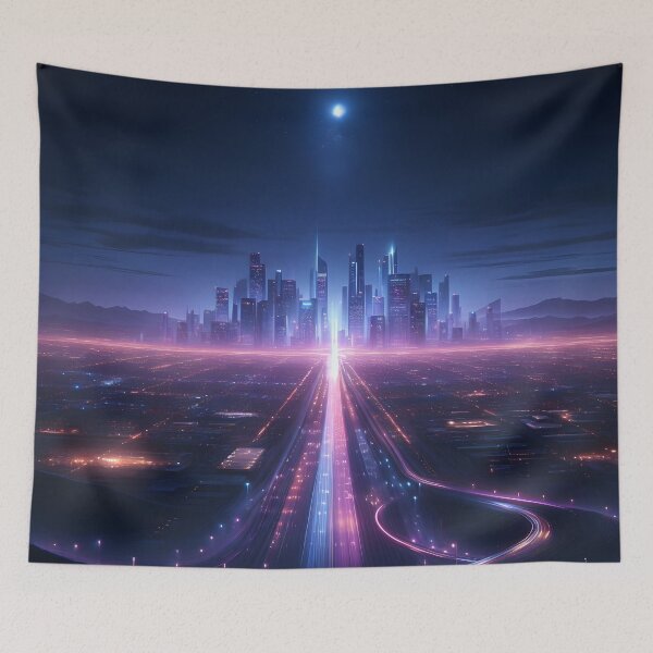 Item preview, Night Cityscape designed and sold by MixtaGraphics.