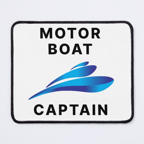 Item preview, Motor Boat Captain designed and sold by SAIDDIA.