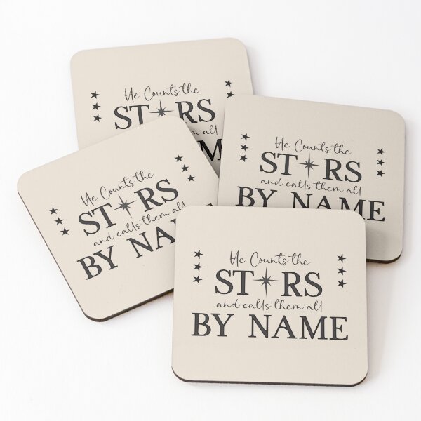 Item preview, He Counts the Stars and Calls them All by Name designed and sold by simplydesignart.