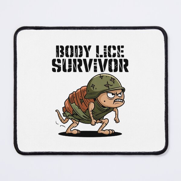 Item preview, Body Lice Survivor designed and sold by GRABAPSHOP.
