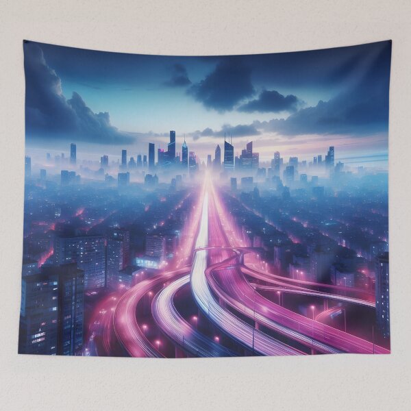 Item preview, Night Cityscape designed and sold by MixtaGraphics.
