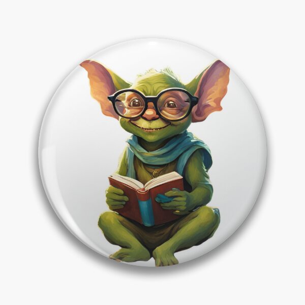 Item preview,  Secret library reading Goblin designed and sold by Ducky247.