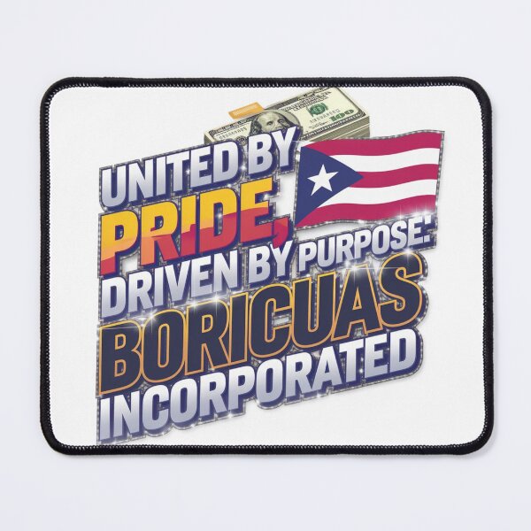 Item preview, UNITED BY PRIDE DRIVEN BY PURPOSE LOGO 1 designed and sold by Boricuas Incorporated.