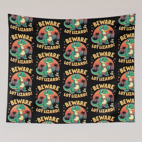 Item preview, Trucker Parking Lot Beware of the Lot Lizard designed and sold by wrestletoys.
