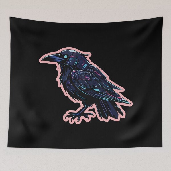 Item preview, Cyber Australian Raven designed and sold by Getup-clothing.