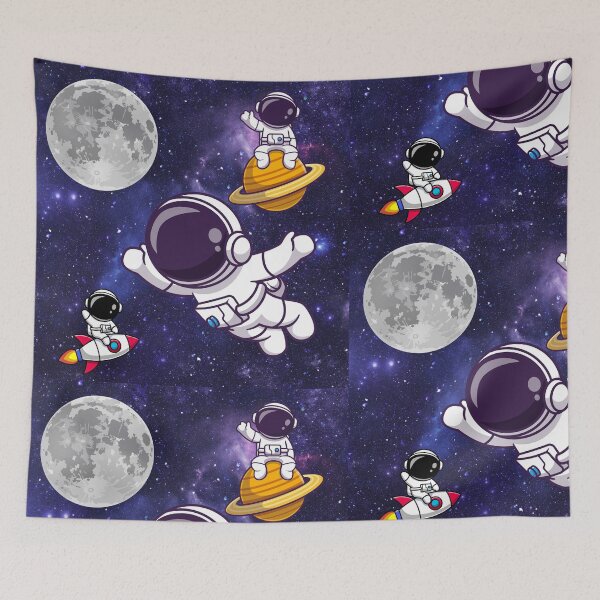 Item preview, Cute Astronaut Floating in Space designed and sold by CoolCrap-.