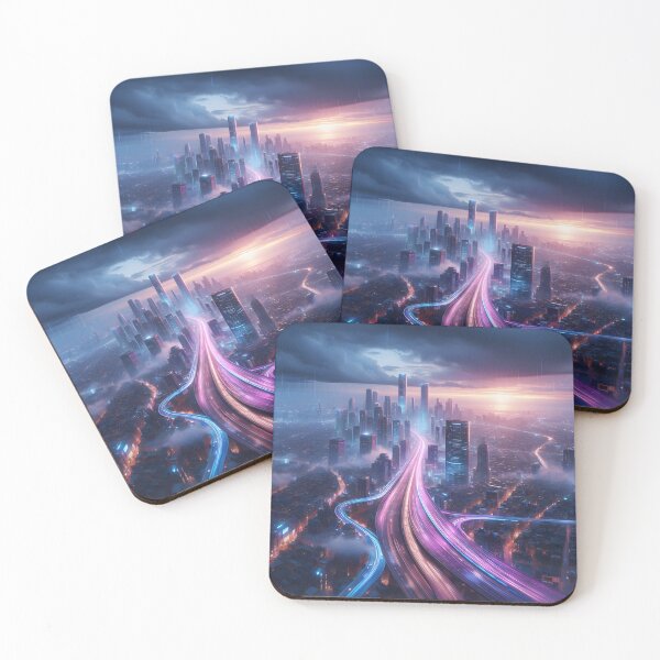 Item preview, Night Cityscape designed and sold by MixtaGraphics.