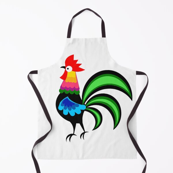 Item preview, A beautiful rooster cutout from Łowicz, colorful folk art from Poland designed and sold by mikistudio.