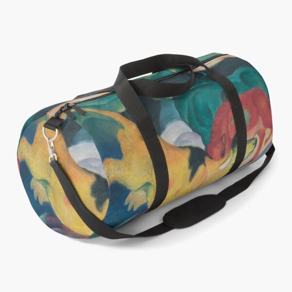 Item preview, Franz Marc, red green yellow cows designed and sold by Mauswohn.