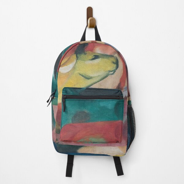 Item preview, Franz Marc, red green yellow cows designed and sold by Mauswohn.