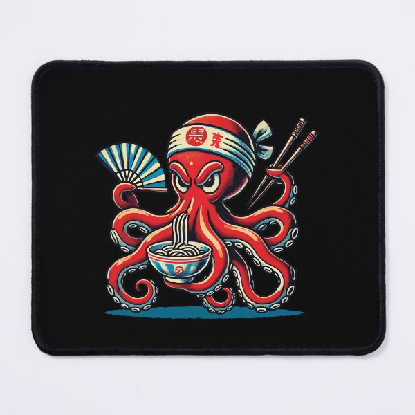 Item preview, Oktopus Loves Japan Ramen designed and sold by LuminOrb.