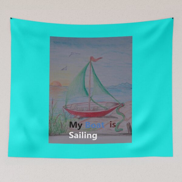 Item preview, Lovely Boat of Life designed and sold by annenambiro.