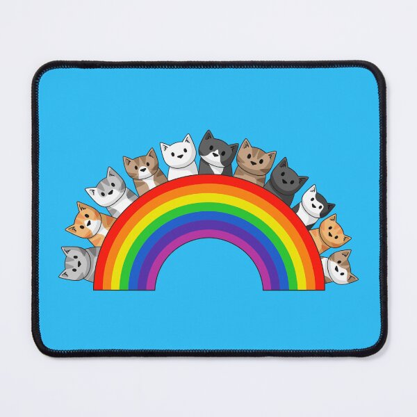 Item preview, Rainbow cats designed and sold by doodlecats.
