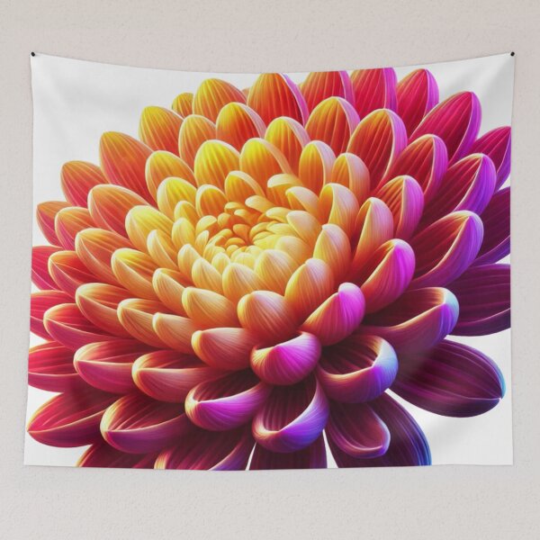 Item preview, Radiant Chrysanthemum – A floral work of art for your wall designed and sold by Eric Nagel.